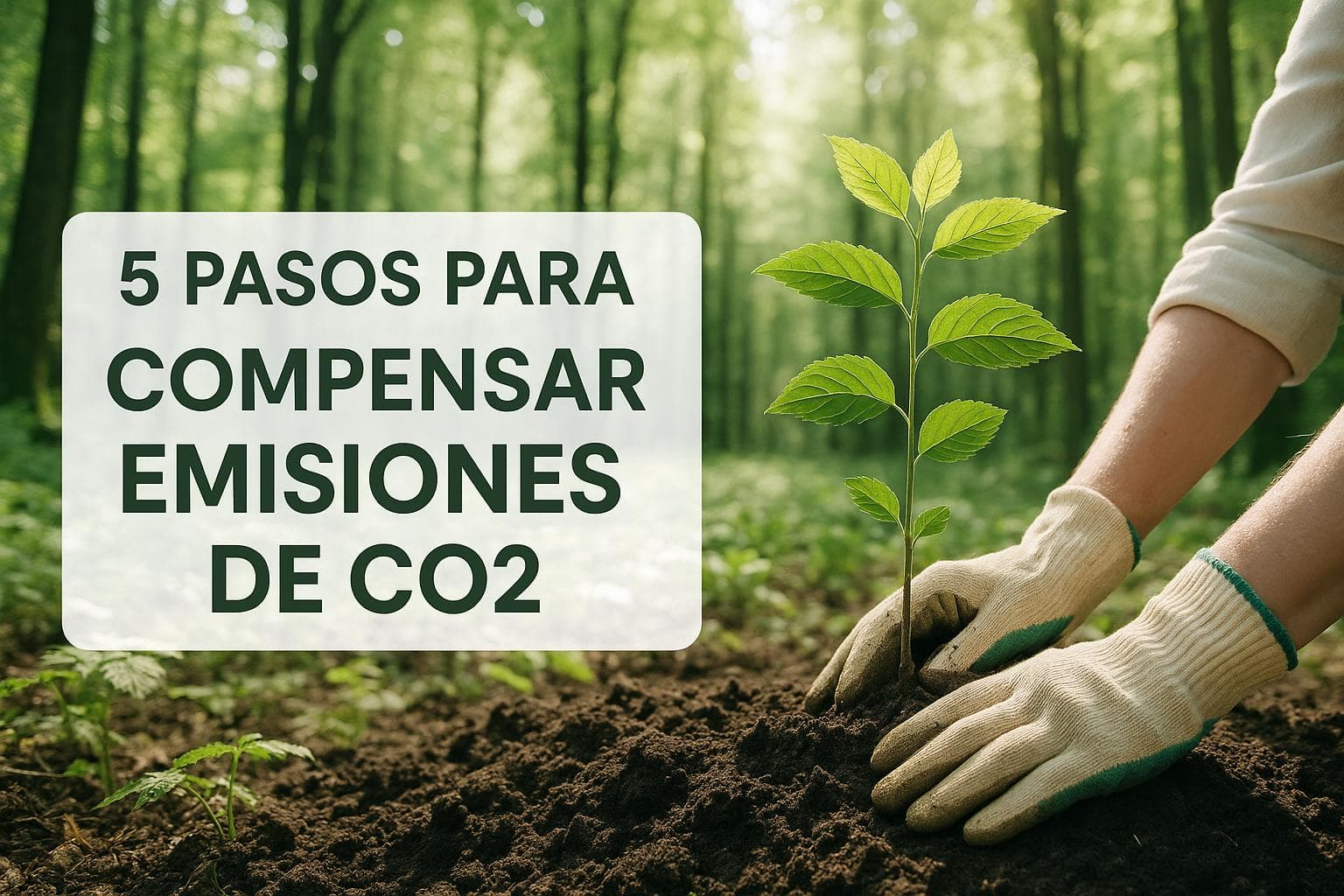 5 Steps to go carbon neutral