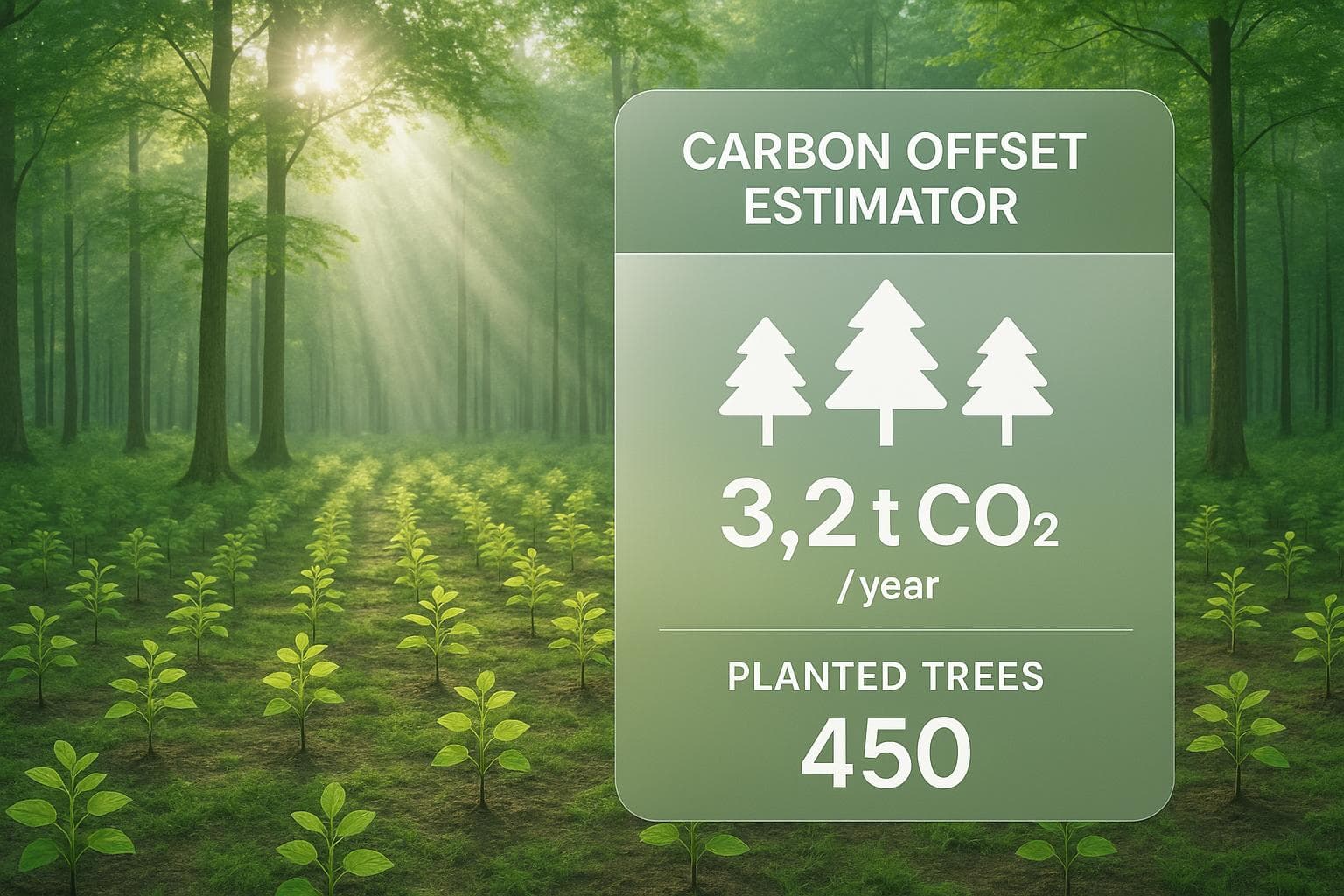 Carbon Offset Estimator